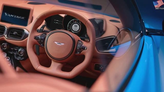The 2021 Aston Martin Vantage Roadster is a British beauty смотреть онлайн