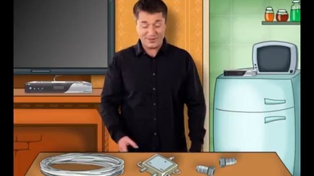 Сплиттер, делитель ТВ сигнала смотреть онлайн