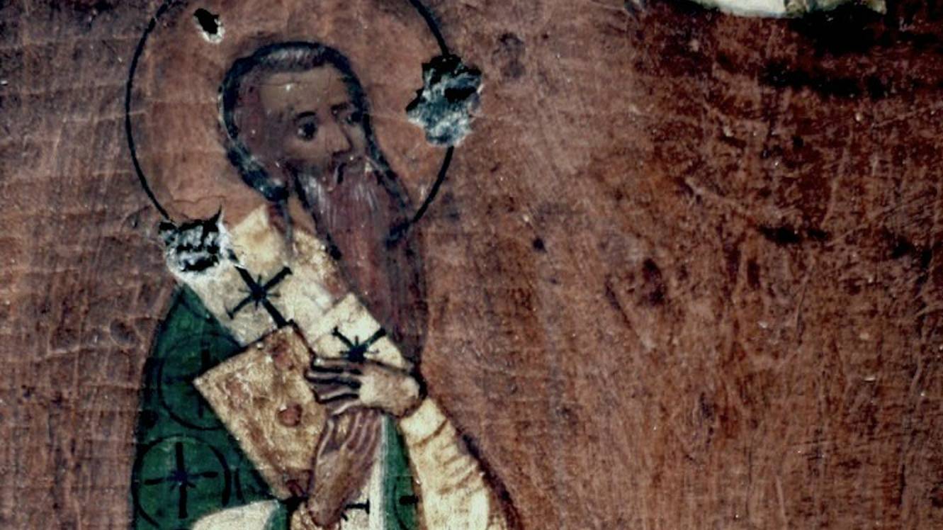 СВЯТИТЕЛЬ СТЕФАН ИСПОВЕДНИК, АРХИЕПИСКОП СУРОЖСКИЙ.