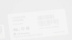 LC201V02-A3KB 20.1" a-Si TFT-LCD Panel for LCD