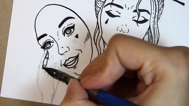 INKTOBER 2017 Day 5 ► MASK смотреть онлайн