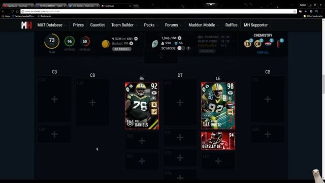 Madden 17 Ultimate Team :: Team Builder! Best Pass Rushing Defense! :: Madden 17 Ultimate Team смотреть онлайн