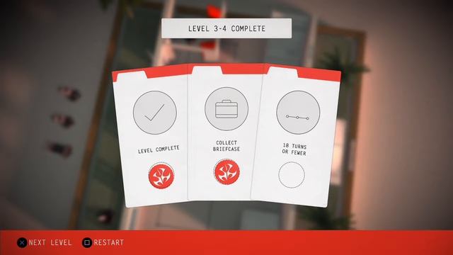 Hitman Go: Definitive Edition PS4 - Chapter 3 - Level 4 HD смотреть онлайн