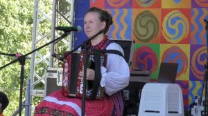 София Горбунова. Мастер класс "Сибирские наигрыши" на фестивале "Мир Сибири" 10 июля 2022 г.