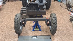 Мой первый минитрактор "Долгострой". Часть 4. Передняя балка.