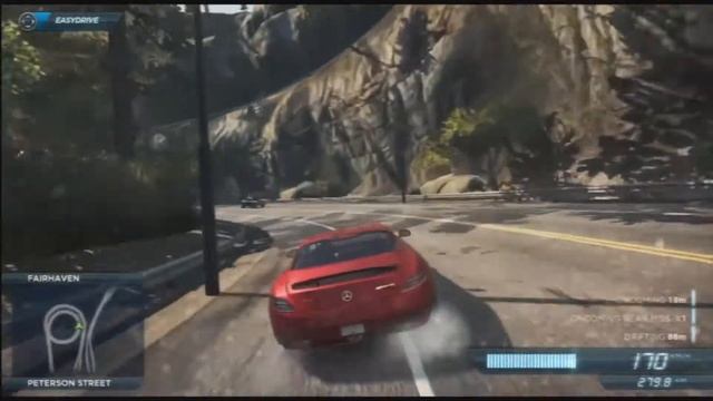 NFS : Most Wanted SLS - درفت الطارة #2 смотреть онлайн