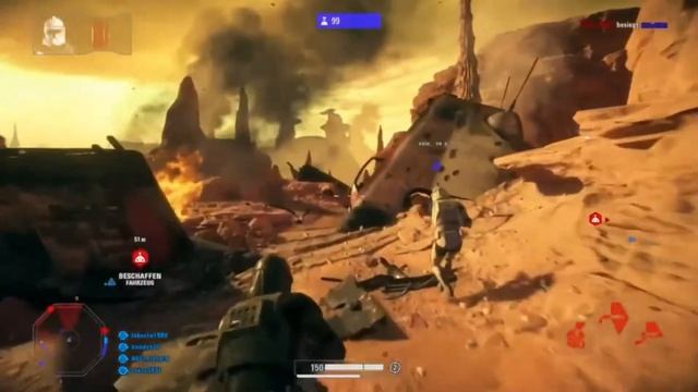 Star Wars Battlefront 2 - Epic Moments #7 смотреть онлайн