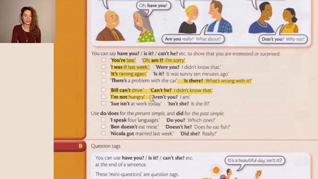 Essential Grammar in Use | Unit 41 do you? are you? haven't you? смотреть онлайн