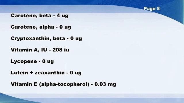 Egg custards, dry mix, prepared with 2% milk - Nutrition Data смотреть онлайн