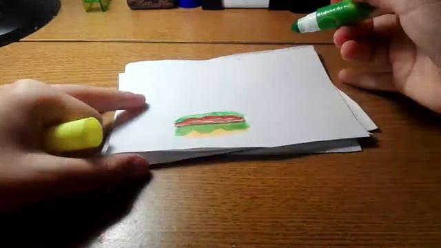 Как нарисовать гамбургер😂 смотреть онлайн