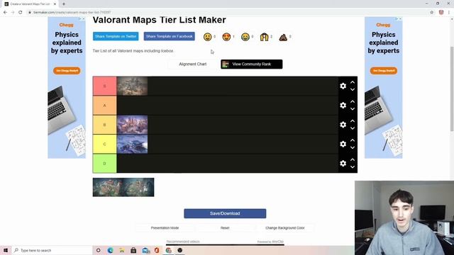 VALORANT MAPS TIER LIST! (INCLUDES ICE BOX) смотреть онлайн