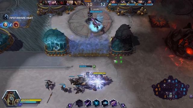 Сильвана. Q билд и подчинение | Heroes Of The Storm | HOTS | Sylvanas
