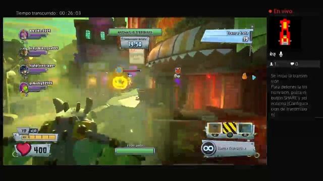 Jugando Pvz Garden Warface