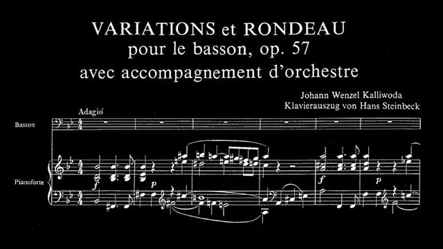 Калливода - Вариации и рондо Ор.57