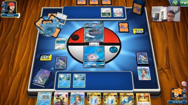 Green's Blastoise Deck! Best Way to Play Blastoise GX?! Anti ReshiZard, Powerhouse Attacker PTCGO смотреть онлайн