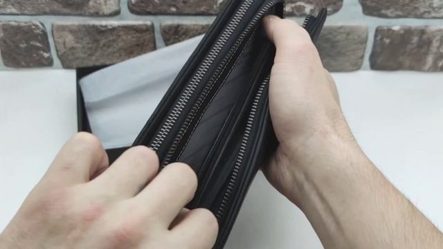 Клатч мужской из натуральной кожи смотреть онлайн