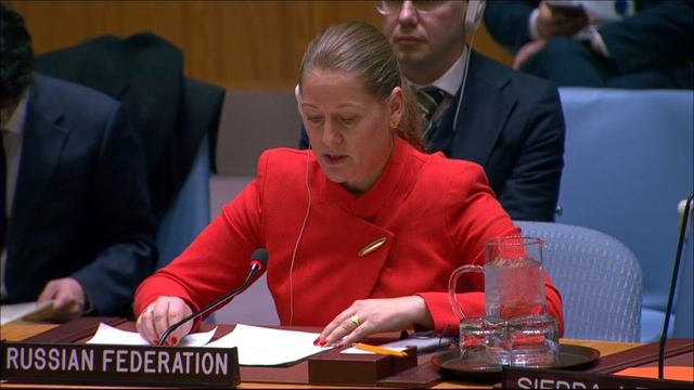 EoV By Maria Zabolotskaya Following The SC Vote On A Draft Resolution On Children & Armed Conflicts