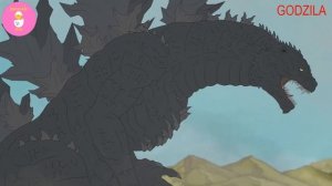 Godzilla War Сиреноголовый против Годзиллы. Часть-2 / Godzilla vs. Siren Head. Part-2