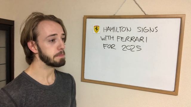 Hamilton signs with Ferrari for 2025 F1 season смотреть онлайн