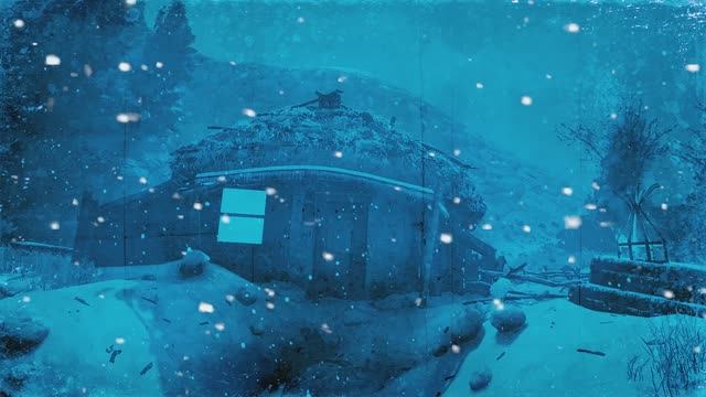 Завывающий северный ветер на Арктической станции вызывает проблемы со сном смотреть онлайн