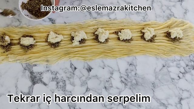 💯ŞİMDİYE KADAR HİÇ BÖYLE KOLAY TATLI YAPMAMIŞTIM‼️PRATİK BAKLAVA TARİFİ/midye baklava смотреть онлайн