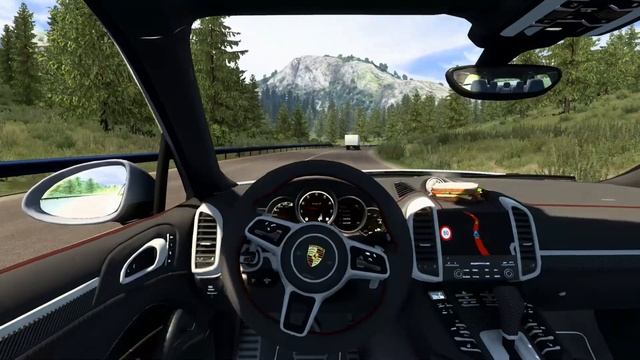 Porsche Cayenne Turbo S 2016 Model Araba Modu V5.0 1.40.x ETS2 LOGİTECH G29 / EURO TRUCK SIMULATOR# смотреть онлайн