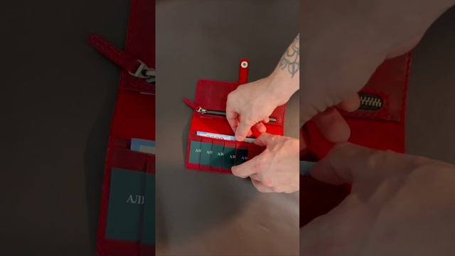 Обзор кошелька лонгер ручной работы из натуральной кожи 🔥