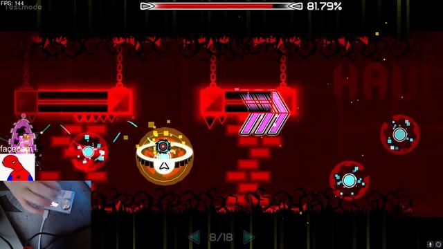 [First Extreme Demon] Bloodbath 42-100 (Progress #2) | Geometry Dash смотреть онлайн