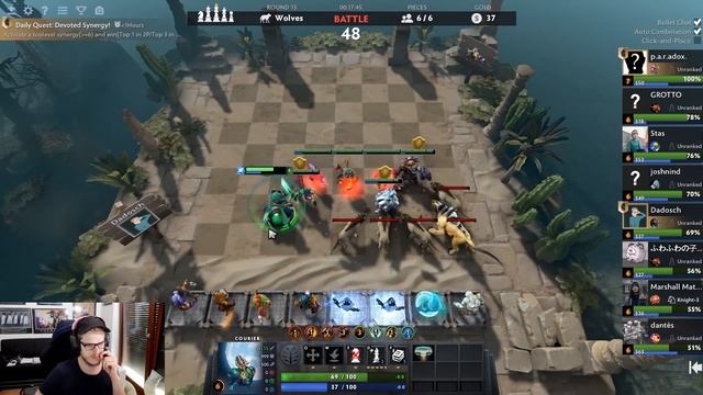 Strategy Challenge | 4 Elements 3/3 ► Dota Auto Chess смотреть онлайн