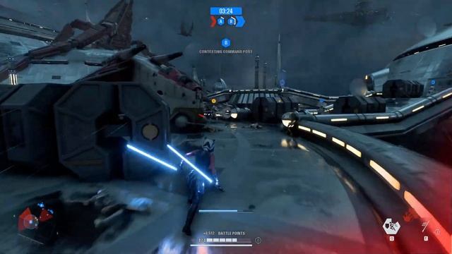 Ahsoka Tano Gameplay Star Wars Battlefront 2 смотреть онлайн
