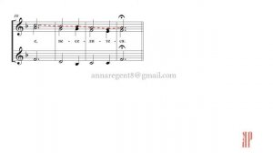 Задостойник Пасхи муз. Н. Макарова - Сопрано 1