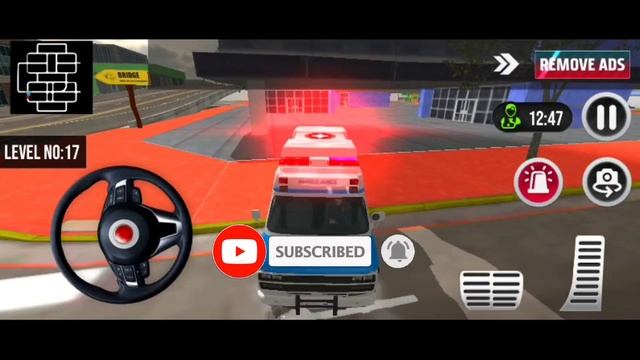 Ambulance Car Driving On Rails - City Black Hole Hero Simulator Android Gameplay#20 #viral смотреть онлайн