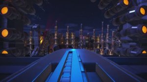 Скоростной город будущего. Американские горки 3D