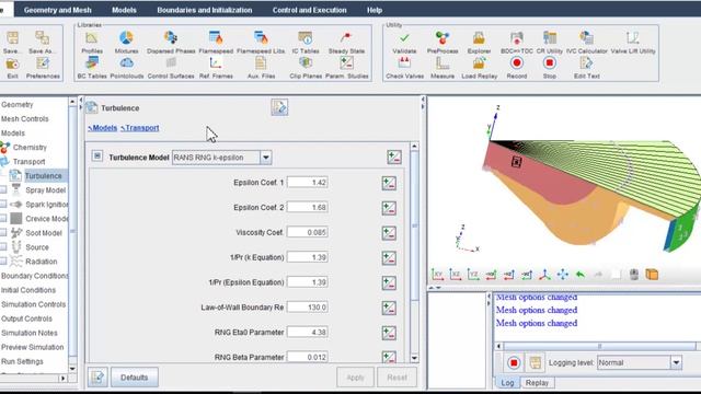 Forte For Diesel Closed-Cycle Simulation: Part 4 - Chemistry, Flow Transport, And Spray Models