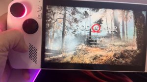 установка игр Asus Rog Ally в сравнении с SteamDeck на примере God of War