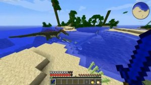 Динозавры против Мегалодона - В Майнкрафте!!!!