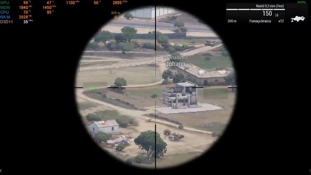 R9 270x Sapphire - Teste com i5 3570 no Arma 3. Nenhum problema no jogo смотреть онлайн
