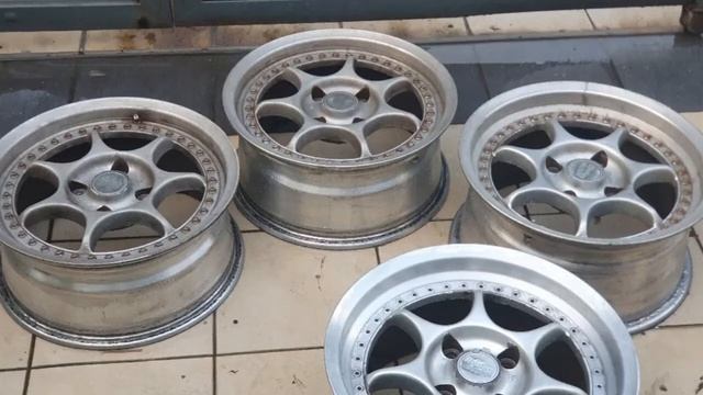 JDM 2 Piece Wheels Enkei RS wash 🔰 смотреть онлайн