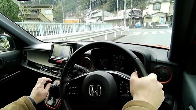 Honda N-ONE RS 6MTで、成木街道走行しながら雑談