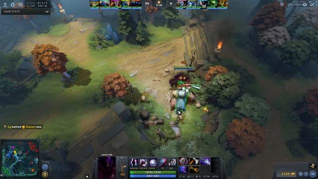 Dota 2 Spectre 25/1/24 (Kill/Death/Assist) Top MMR 721 GPM Ranked Full Gameplay смотреть онлайн