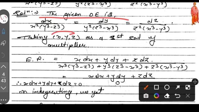 Simultaneous Differential Equations l dx/x=dy/y=dz/z Form Examples l PYQ Solutions 2015-2020 смотреть онлайн