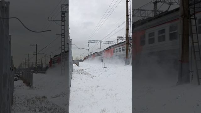 Миниролик #1542 ЭД4М - 0481 Пролетает о.п Ильинская #эд4м #anime #рек