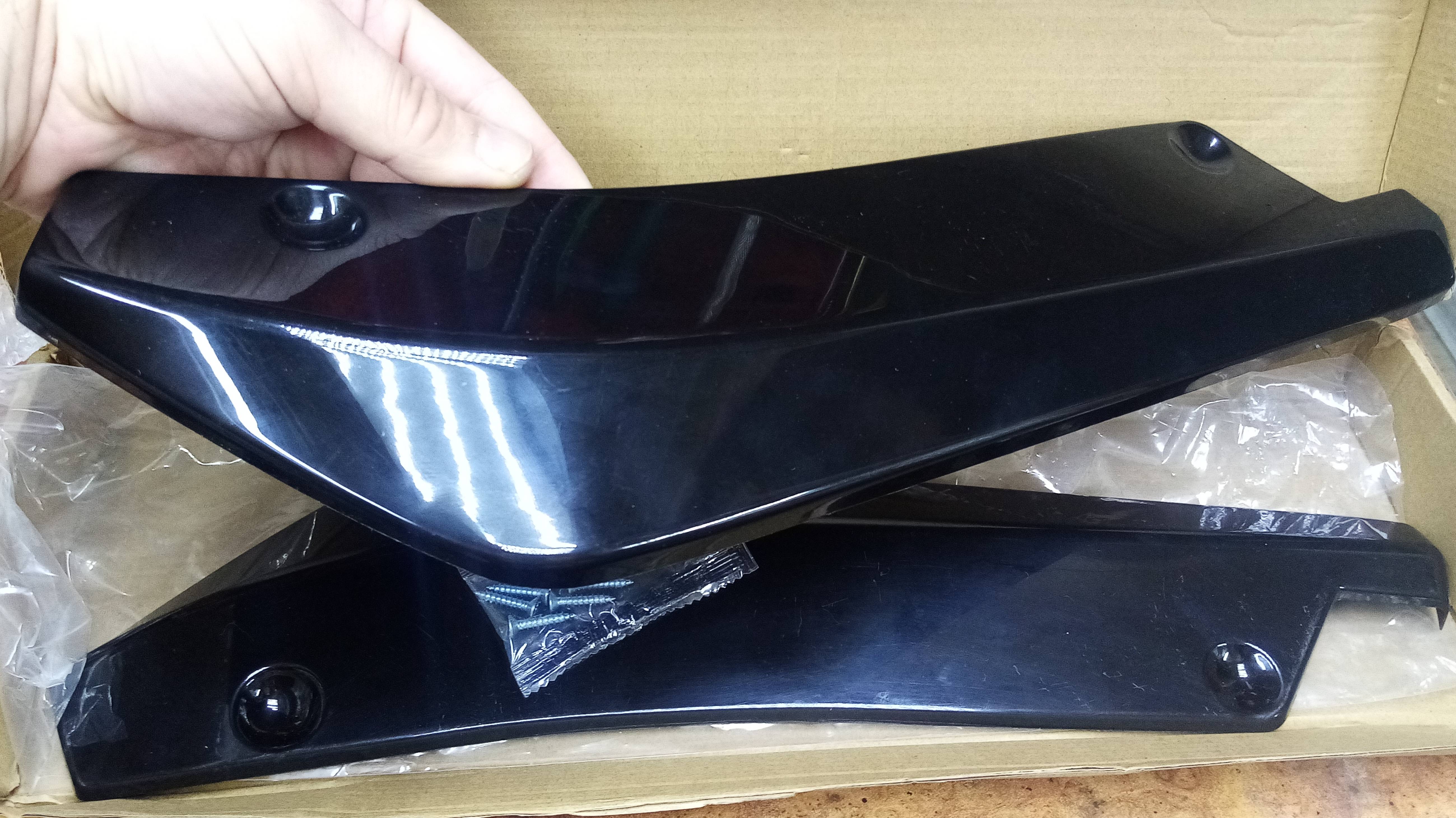 Фендеры на задний бампер.Спорт стаил. смотреть онлайн