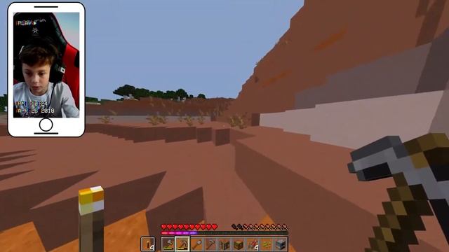 Minecraft | Nick's World | EP.1 | I found a Mesa Biom in my first episode !!! смотреть онлайн
