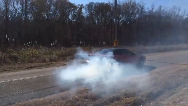 1996 V6 Camaro burnout смотреть онлайн