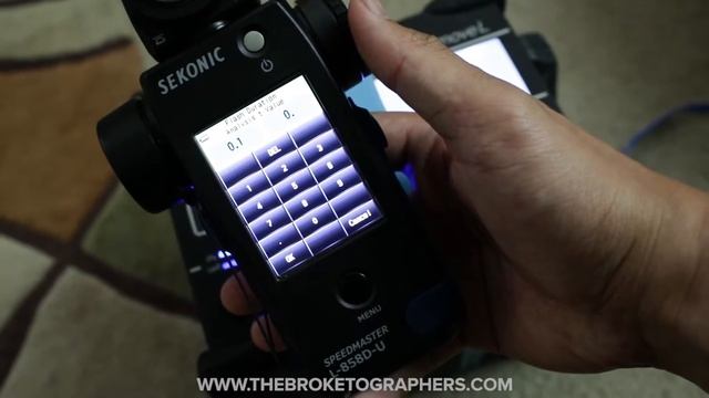 Sekonic L858D-U Flash Duration Analysis Demo // The Broketographers