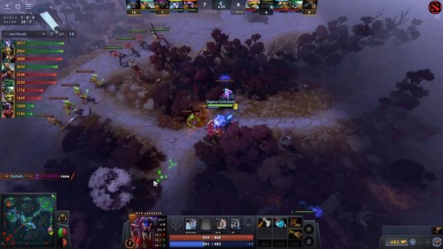 SUMAIL vs ARTEEZY 2 Games in a Row — Random Mid Invoker & Nyx Assassin смотреть онлайн