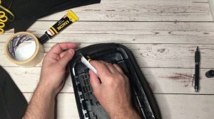 Установка чехла на центральный подлокотник Volkswagen Tiguan