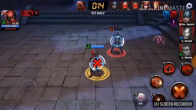 MARVEL FUTURE FIGHT 5 star deadpool slash shadowland floor 20 easily смотреть онлайн