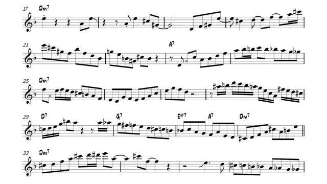 Jim Snidero on "Work Song" | Solo Transcription (Eb) смотреть онлайн